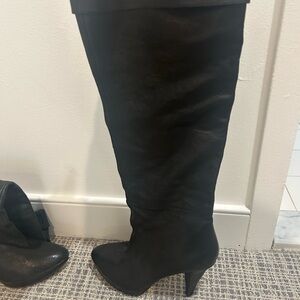 Belle Sigerson Morrison platform boots. Really comfy